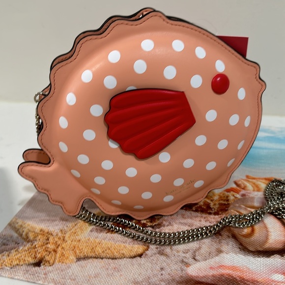 Kate Spade ♠️ rare collectible puffy the puffer fish bag nwt